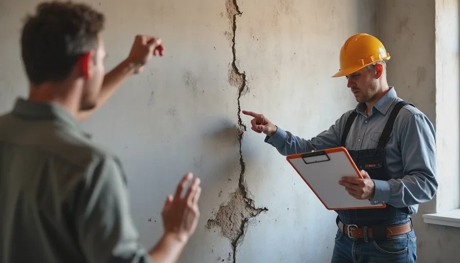 Fear-based foundation repair sales pitch.