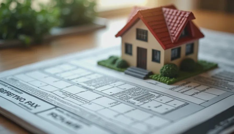 PACE loan tied to property tax bill warning.