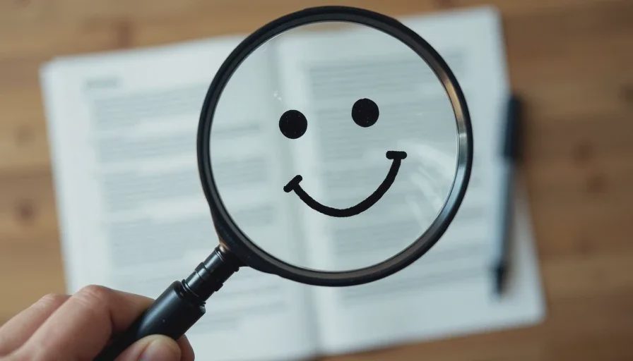 Trust the document not the smile.