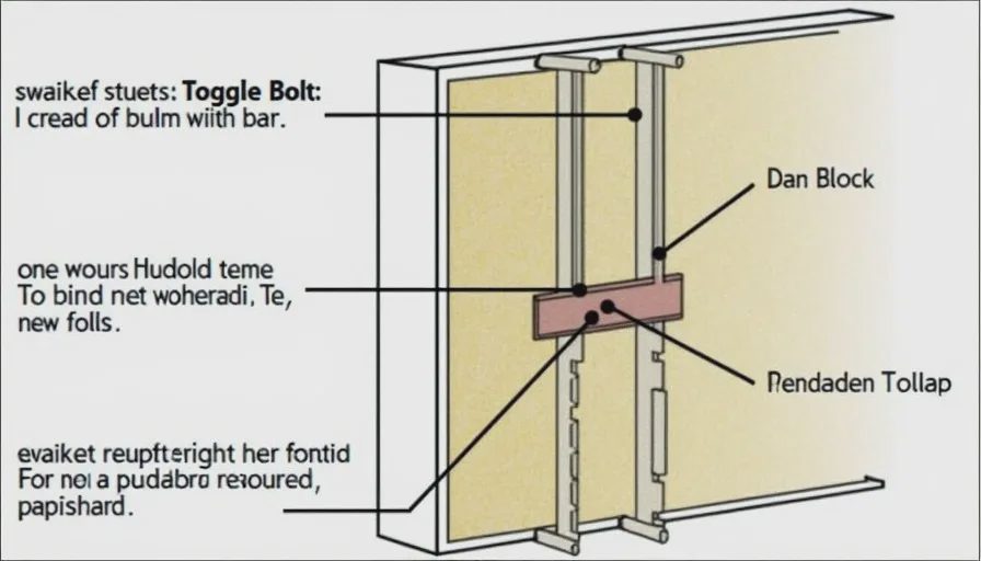 Grab bar mounting methods – studs, blocking, toggle bolts.