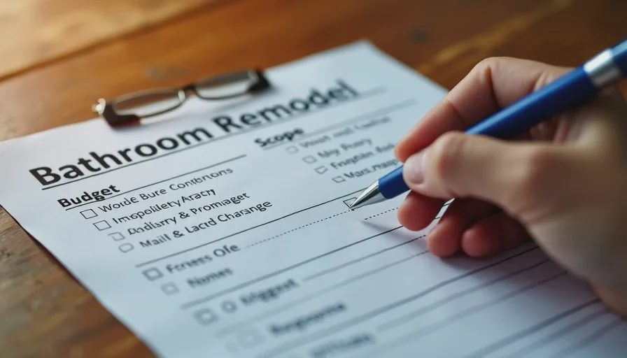 A Bathroom Remodel Checklist for Older Homeowners Who Want Fewer Surprises