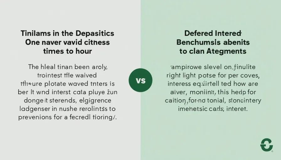 Waived interest vs deferred interest comparison.
