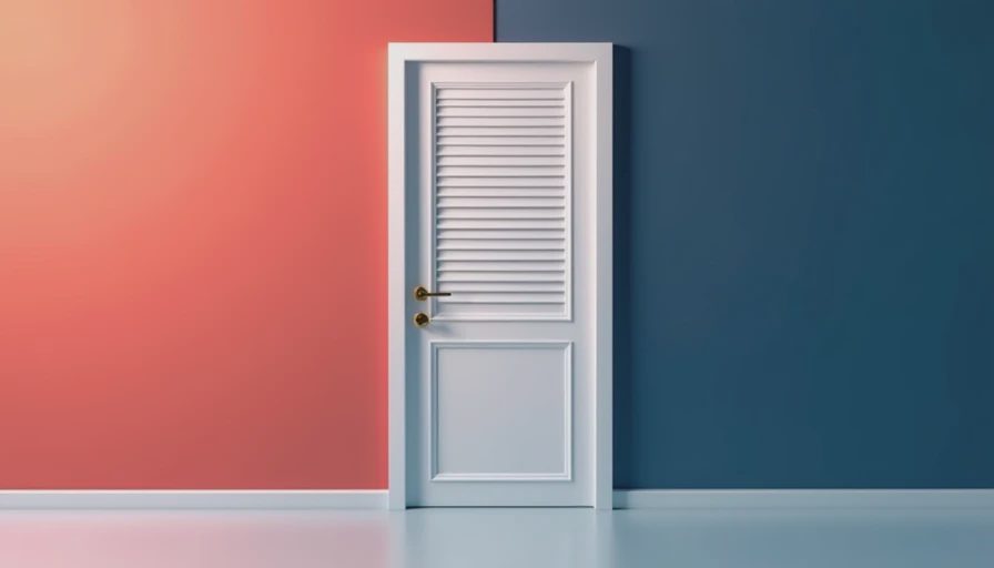 Visual context for walk in pantry