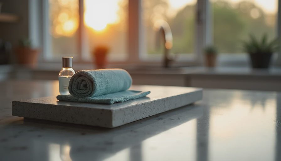 Visual context for how to clean soapstone countertops